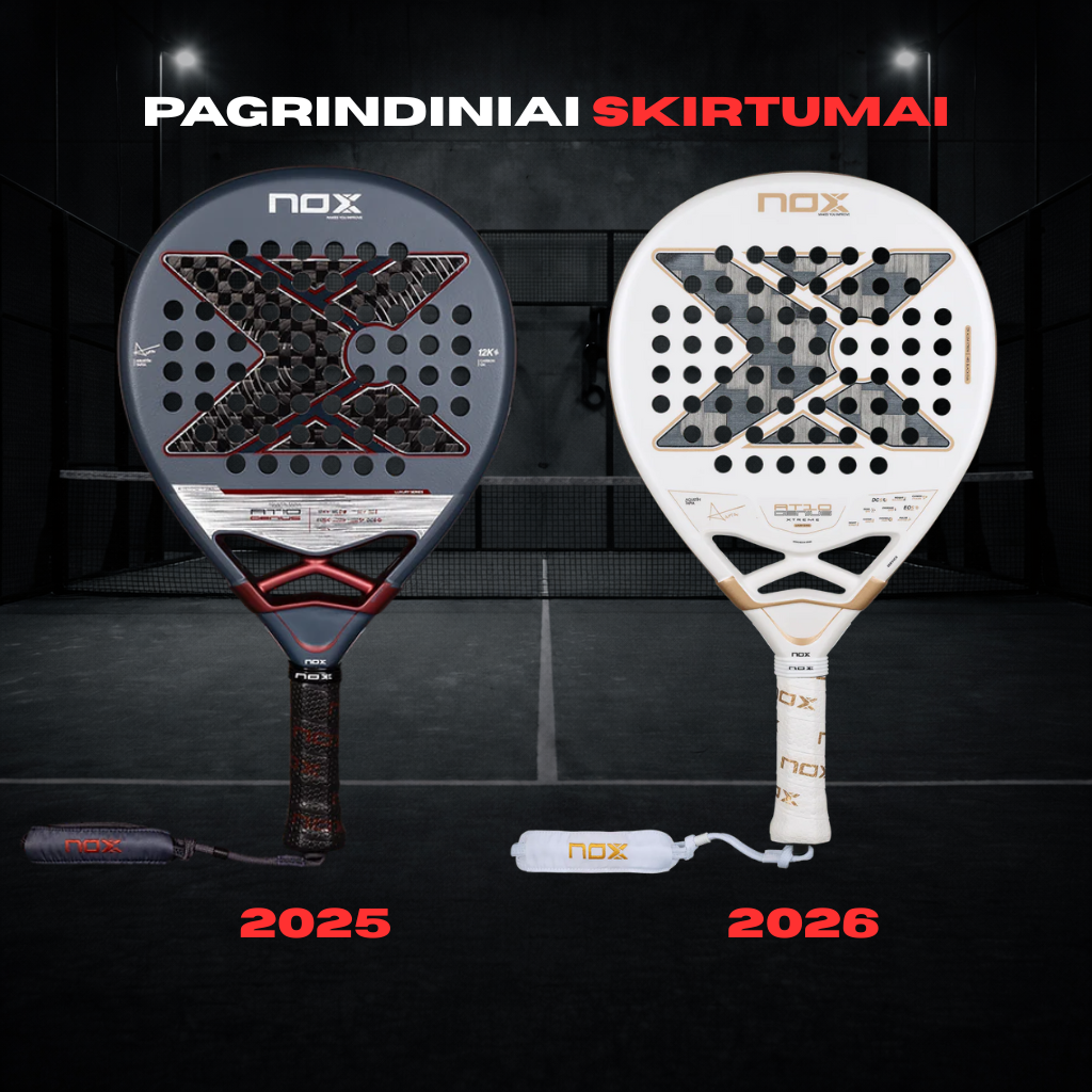 Nox 12k alum xtrem skirtumai ir atnaujinimai