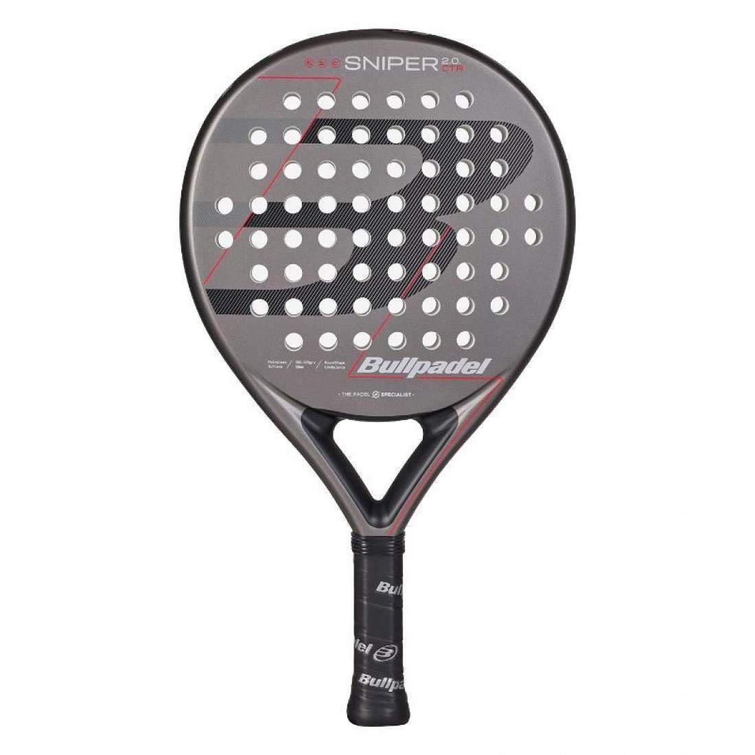 Bullpadel Sniper 2.0 CTR padelio raketė