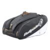 Bullpadel performance juodas baltas padelio krepsys