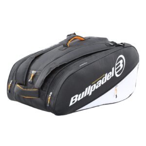 Bullpadel performance juodas baltas padelio krepsys